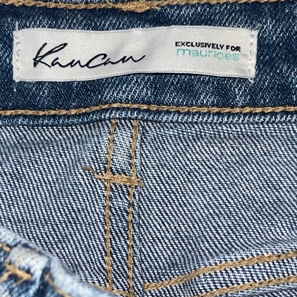 Kancan Estilo distressed straight ankle jeans. Size 27 GUC - Picture 5 of 6